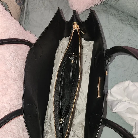 MICHAEL KORS Iconic logo Brown and Black Tote - Picture 5 of 9